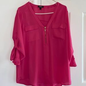 COPY - Express convertible sleeve blouse